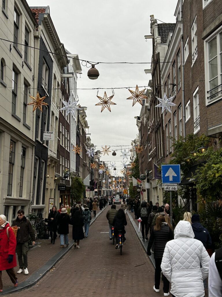 Walking in Amsterdam