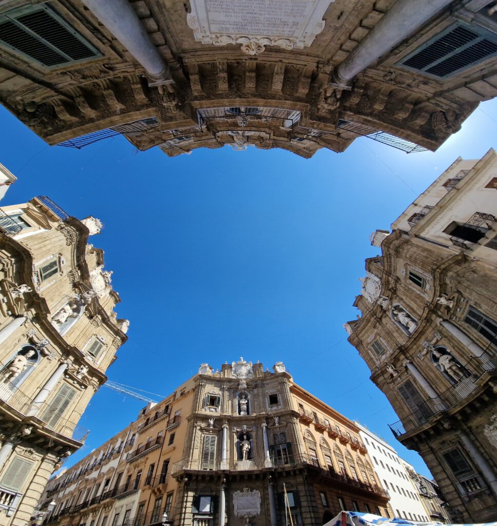 Quattro Canti and Piazza Pretoria